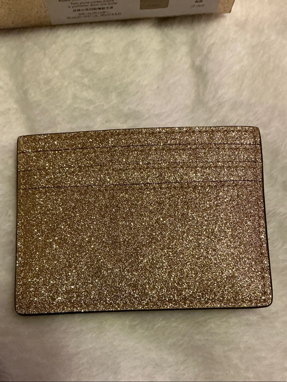 kate spade compact glitter